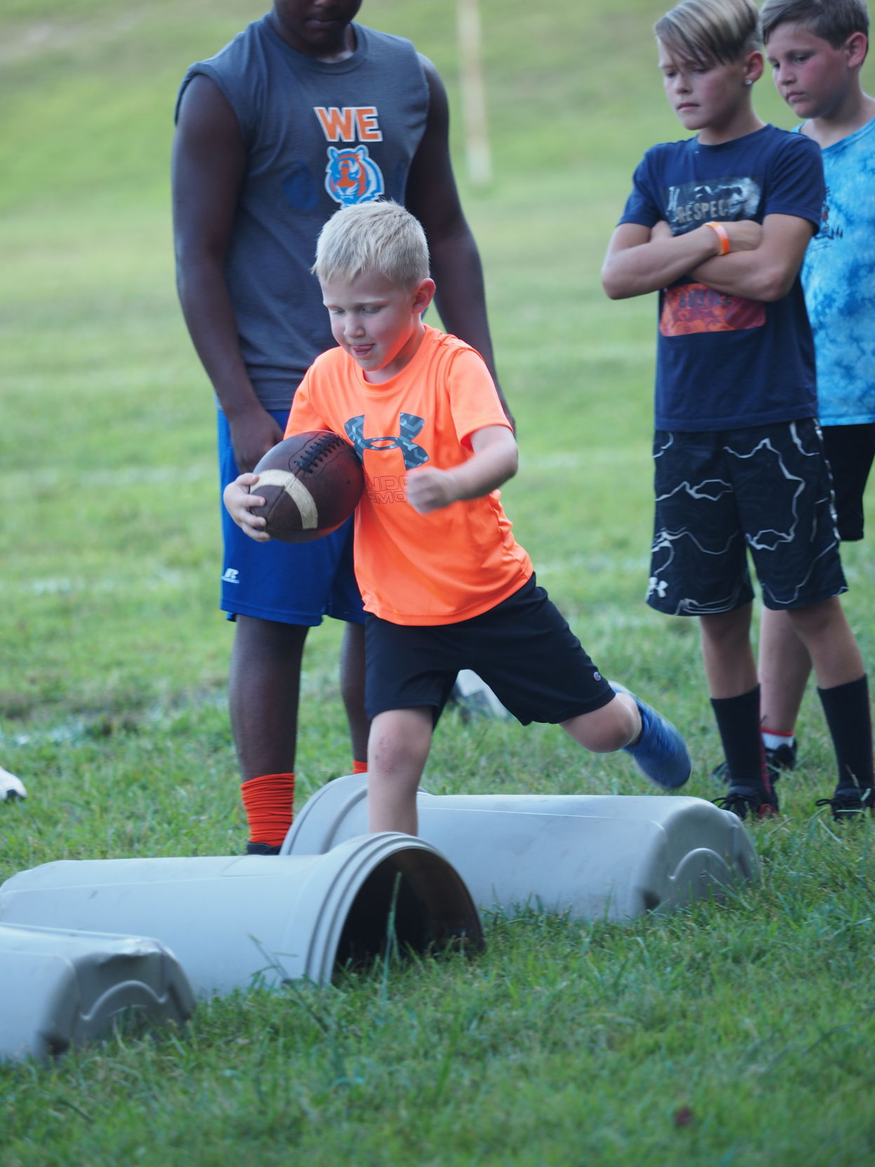 Bassett football camp